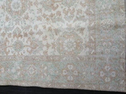Vintage Turkish Rug 5.9 x 10. 3 Muted Vintage Persian Rug Muted Vintage Rug Wool Muted Oushak Rug Hand Made Rugs Vintage 6x10 Turkish Rug