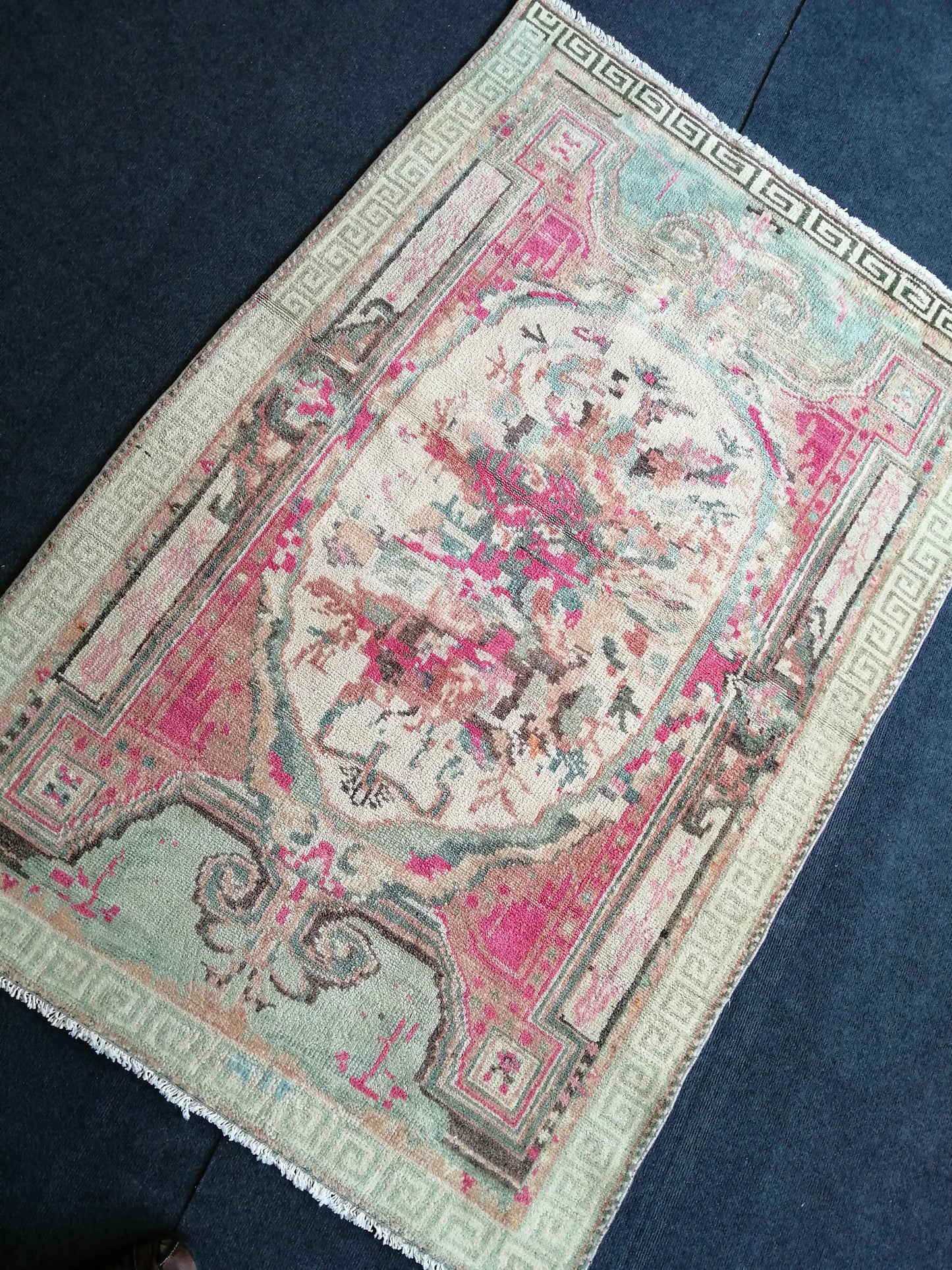 Rugs, Eclectic Rug, ShabbyChic Rug, Rustic Rug,Bohemian Rug, OUSHAK Rugs , Turkish Rug, Farmhouse Rug, Vintage Rug, Minimalist Rug, Wool rug