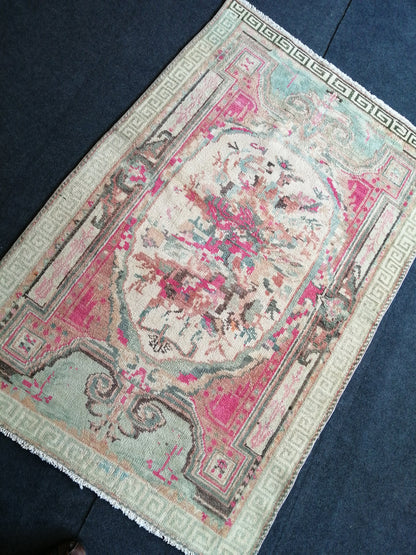 Rugs, Eclectic Rug, ShabbyChic Rug, Rustic Rug,Bohemian Rug, OUSHAK Rugs , Turkish Rug, Farmhouse Rug, Vintage Rug, Minimalist Rug, Wool rug