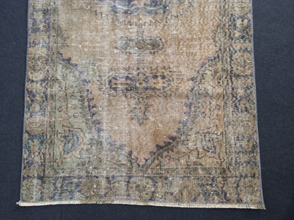 Vintage  Rug Turkish  Rug, Bohemian Rug, Oushak Rug, Living Room Rug, Oushak  Rugs, Hand Made Rug,  Earth Tones  Rug, eclectic rug,