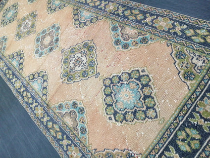 11.3 x 4.5 Large Rugs, Handmade Rug, Oushak Rug, Rustic Rug, Bohemian Rug, Qualty Runner, Turkish Rug, Farmhouse Rug, Vintage Rug, Wool rug