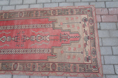 Rug, Eclectic Rug, Turkish Rugs, Oushak Rug,Bohemian Rug, Rug Runner, Rugs Runner, Turkish Rug , Farmhouse Rug, Vintage Rug, Hand Made Rug