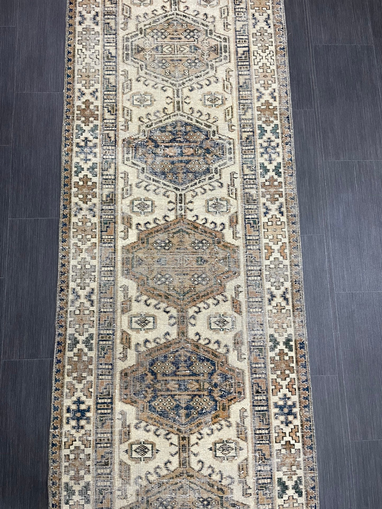 Vintage Persian Runner 2.8 x 11 Rug Antique Runner Rug Handmade Runner Staircase Runner Distressed Runner Wool Runner Rug Oriental Runner