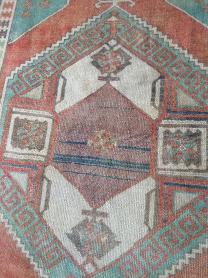 Rugs, Hand Made Rug, Oushak Rug, Turkish Rugs, Bohemian Rug, Oriental Turkish Rug, Farmhouse Rug, Vintage Rug, Wool  Oushak Rug Wool Rugs