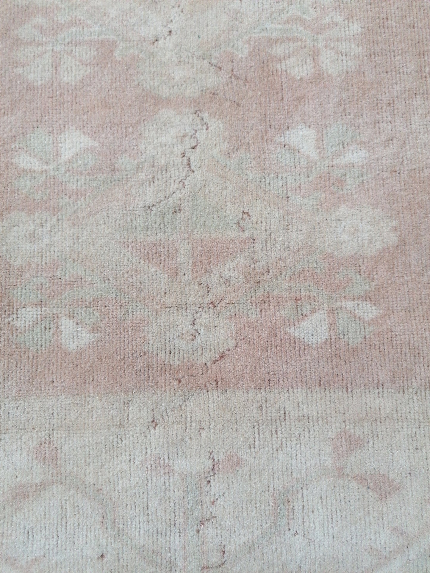 Oushak turkish rug, muted turkish  rug,vintage pastel wool rug,kitchen rug, vintage unique hand made rug bohemian rug 5'2x7'2