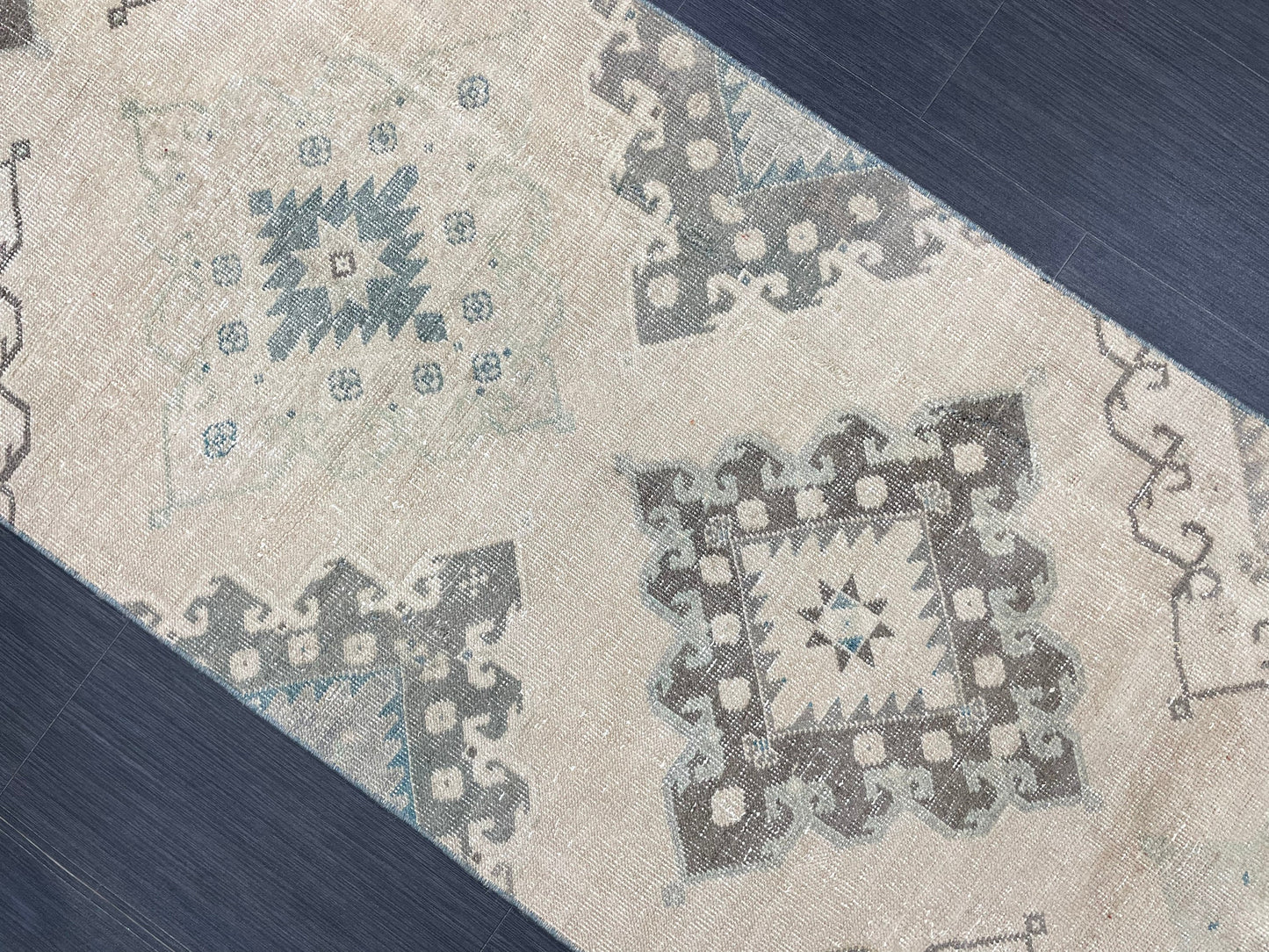 Muted Vintage Runner Rug Persian Runner Rug 2.8 x 11.2 Hallway Runner Rug Turkish Runner Kitchen Runner Rug Antique Wool Oriental Runner