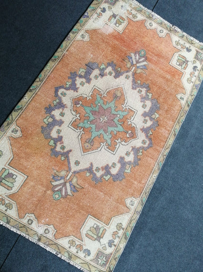 6 X 3.6 Turkish Rug, Oushak Rug, Oushak Rugs, Wool Oushak Rug, Oushak Runner Rugs, 3.6x6 Rug, Vintage Rug, Hand Made Rug