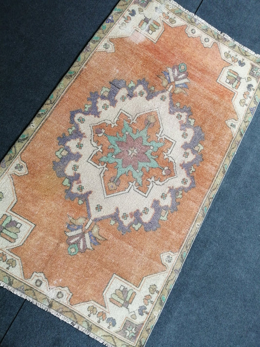6 X 3.6 Turkish Rug, Oushak Rug, Oushak Rugs, Wool Oushak Rug, Oushak Runner Rugs, 3.6x6 Rug, Vintage Rug, Hand Made Rug