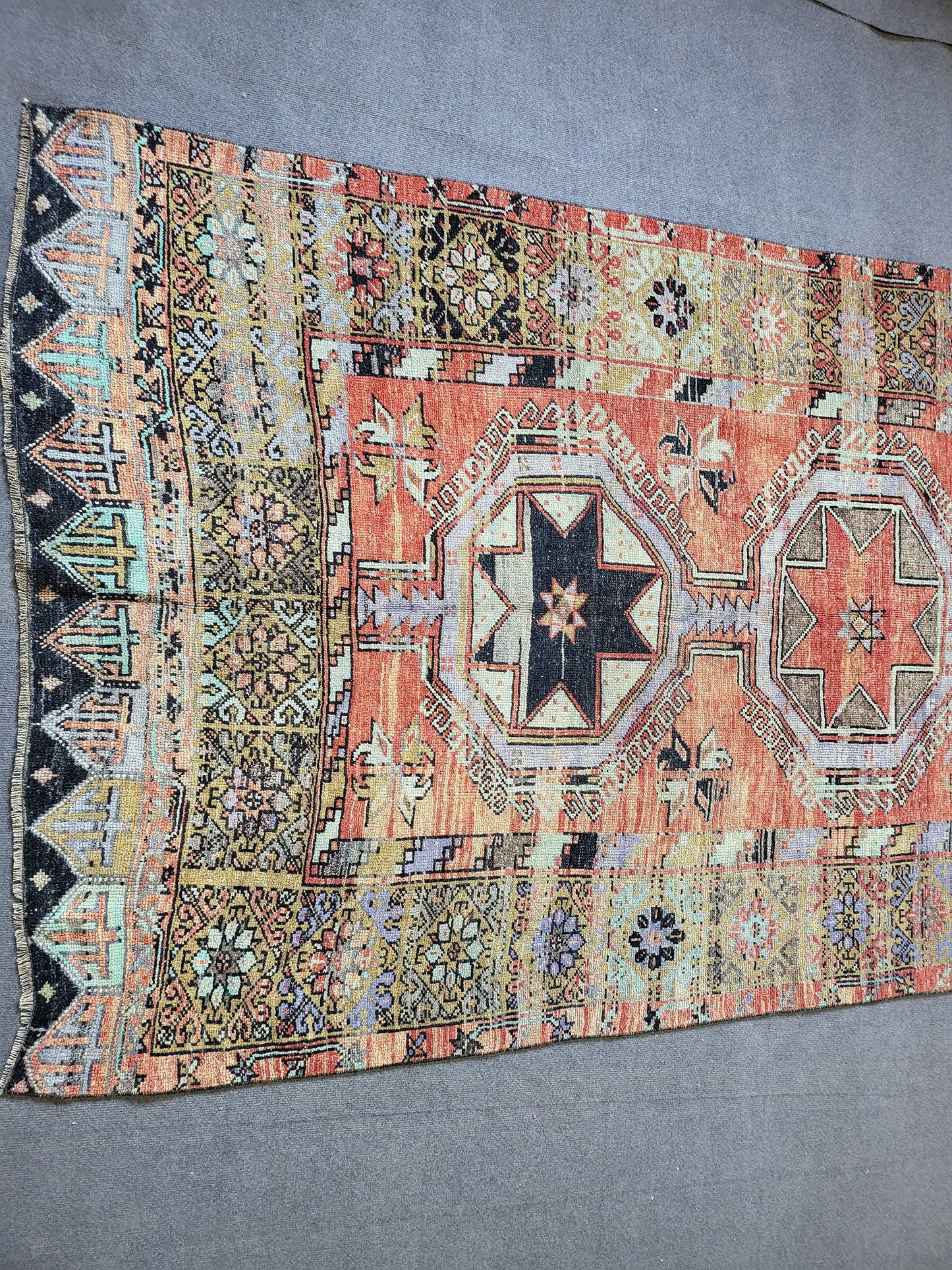 Turkish Runner Rug, Oushak 5x12 Runner Rug, Persian Runner Rug, Vintage  Runner Rug, Handmade Runner Rug,  Rustic Runner Rug