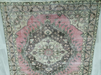 5 x 12.6 Oushak Runner Rug Turkish Runner Rug Vintage Runner Rug Hallway Runner Rug Kitchen Runner Rug Wool Runner Rug Wool Oushak Rug