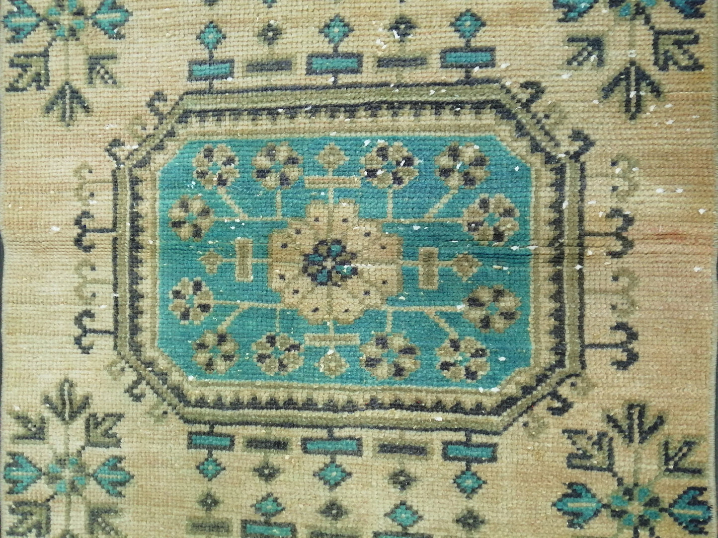 10.4x2.5 Oushak Runner Rug Turkish Runner Rug Vintage Runner Rug 10 x 2.5 Hallway Runner Rug Kitchen Runner Rug Wool Runner Rug