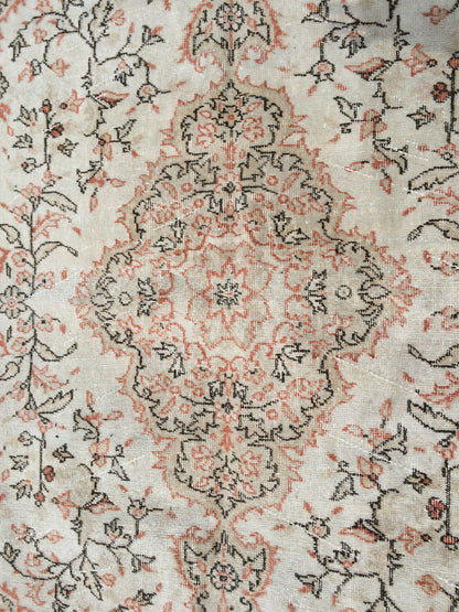 10 x 6 ft Vintage  RUGS LARGE Area RUG Turkish  Rugs Oushak Rugs Bohemian Rug Living Room Rug Oushak Runner Rug Hand Made Rugs