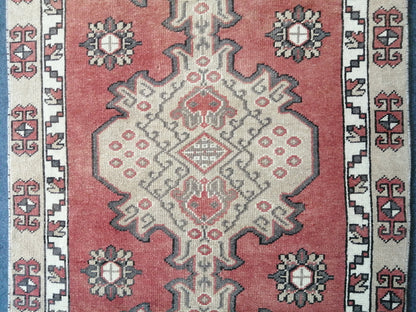 6.8 x 3.1  Antic Oushak Rug, Turkish Oushak Rug, Wool Oushak Rug, Oushak Runner Rugs, Farmhouse Rug, Vintage Rug, Turkish Rug, Hand Made Rug