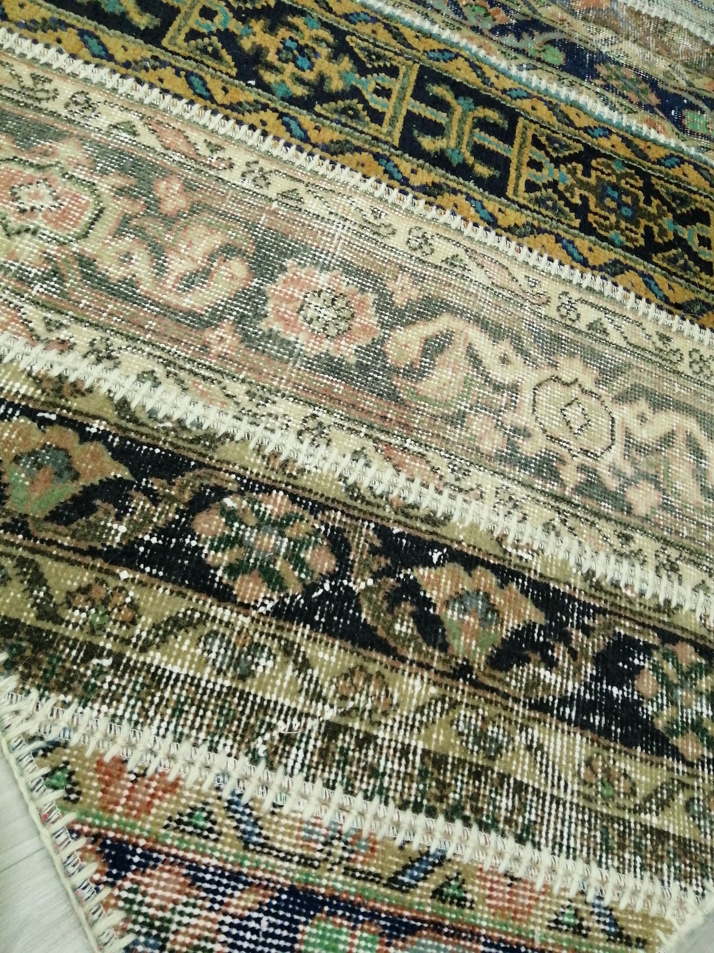 Patchwork Rugs, Hand Made Rug, Oushak Rug, Rustic Rug, Bohemian Rug, Rug Runner, Turkish Rug, Farmhouse Rug, Vintage Rug, Wool rug