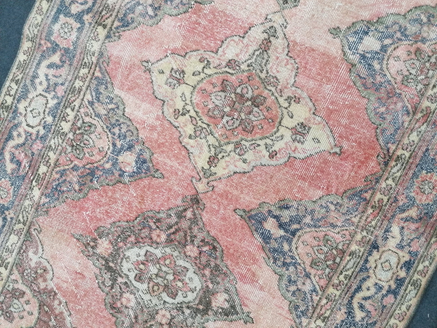 Vıntage runner rug, turkısh runner, anatolian runner 11x4'8 feet, hand made runner rug