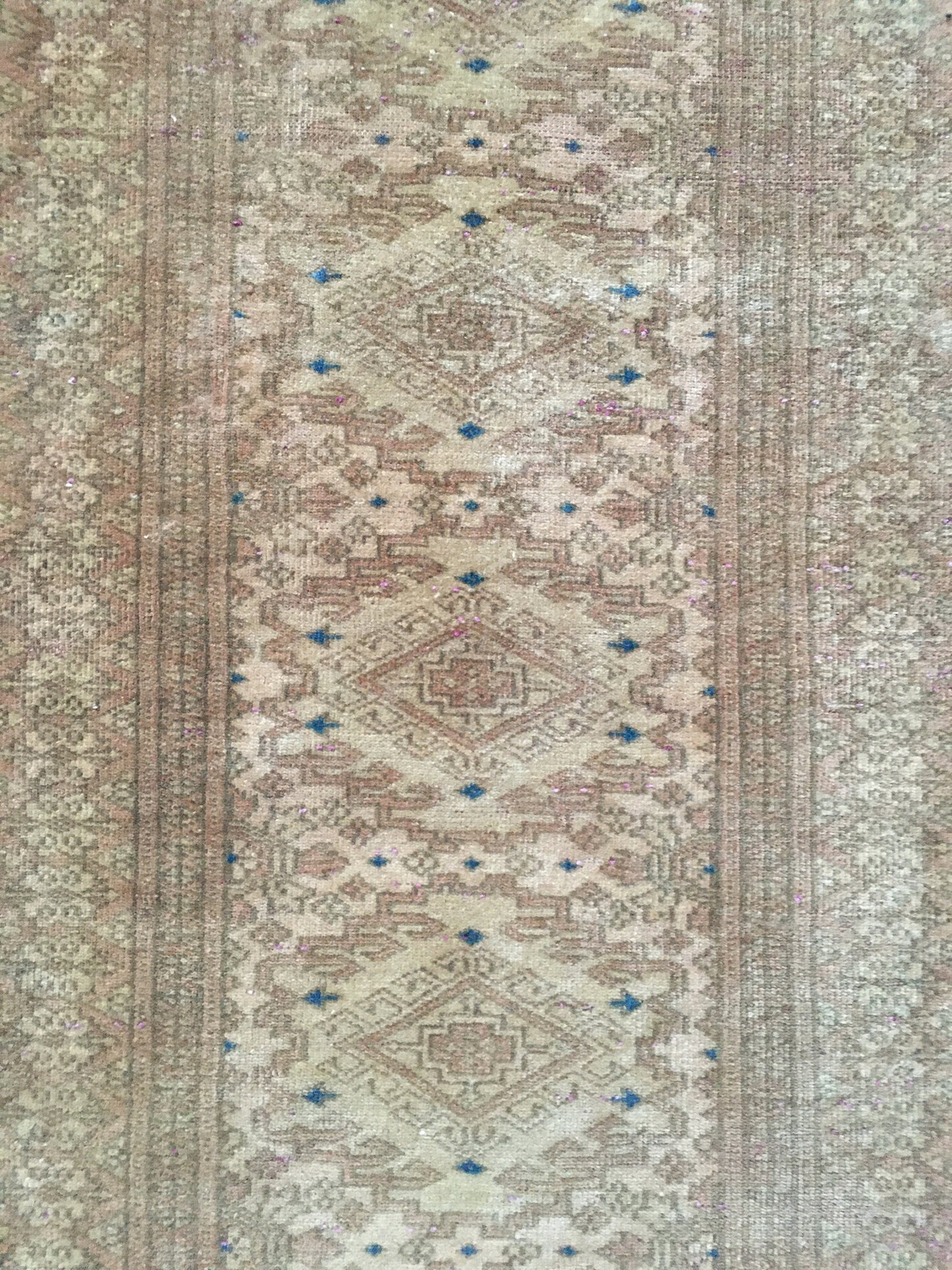 2x6 feet long runner rug, persian handmade mini floor runner, morracon wool rug, vintage turkish runner, nautral brown kitchen muted runner,