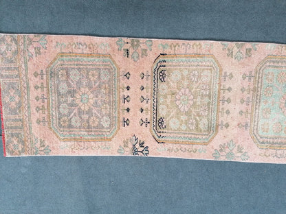 11'x2'3 turkish runner rug,runner rug, kitchen runner rug,hallway runner rug