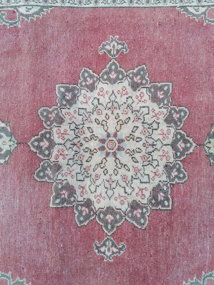 Runner rug,8'5x3' turkish runner rug, hallway runner rug,kitchen runner rug, vintage runner rug,oushak runner rug, runer,