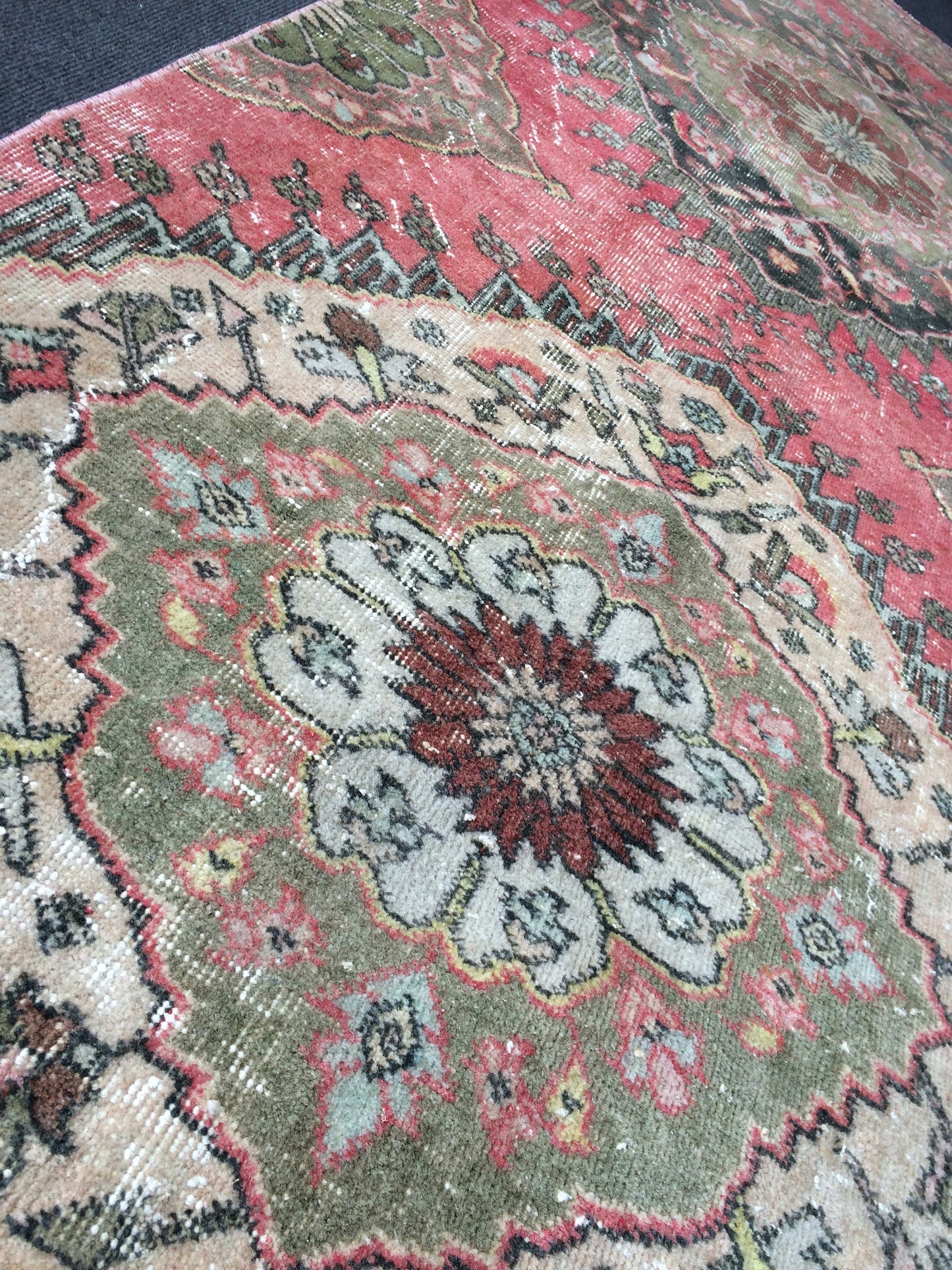 12 x 3  Oushak Runner Rug Turkish Runner Rug Vintage Runner Rug Hallway Runner Rug Kitchen Runner Rug Wool Runner Rug Wool Oushak Rugs