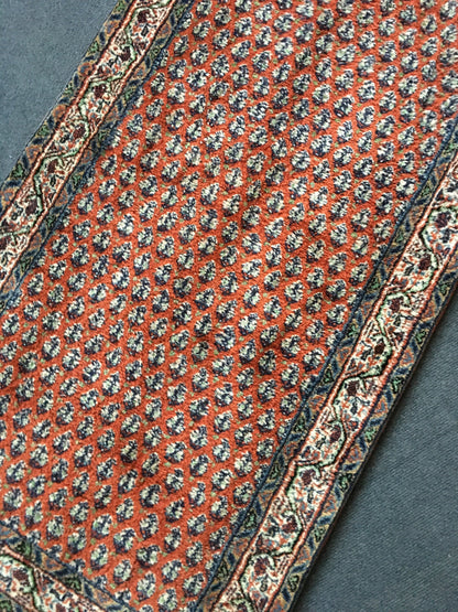 2x4 feet small new turkish rug, handmade vintage small rug, wool oushak kitchen rug,hallway rug, laundry rug