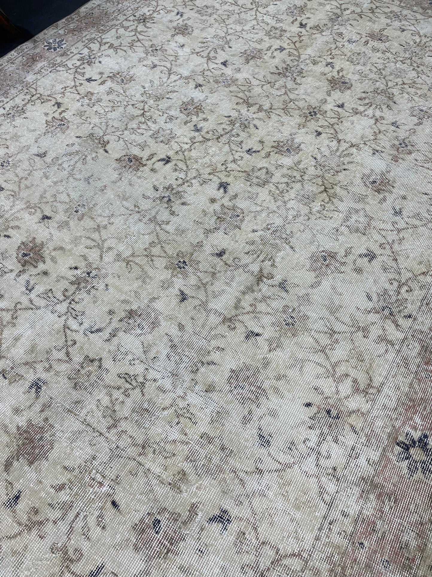 Large OUSHAK RUG, TURKISH 6.5 x 9.5 Rug, Vintage Oushak quality Rug, Vintage Rug Wool Handmade Rug, Hand Knotted Rugs, Persian Rug