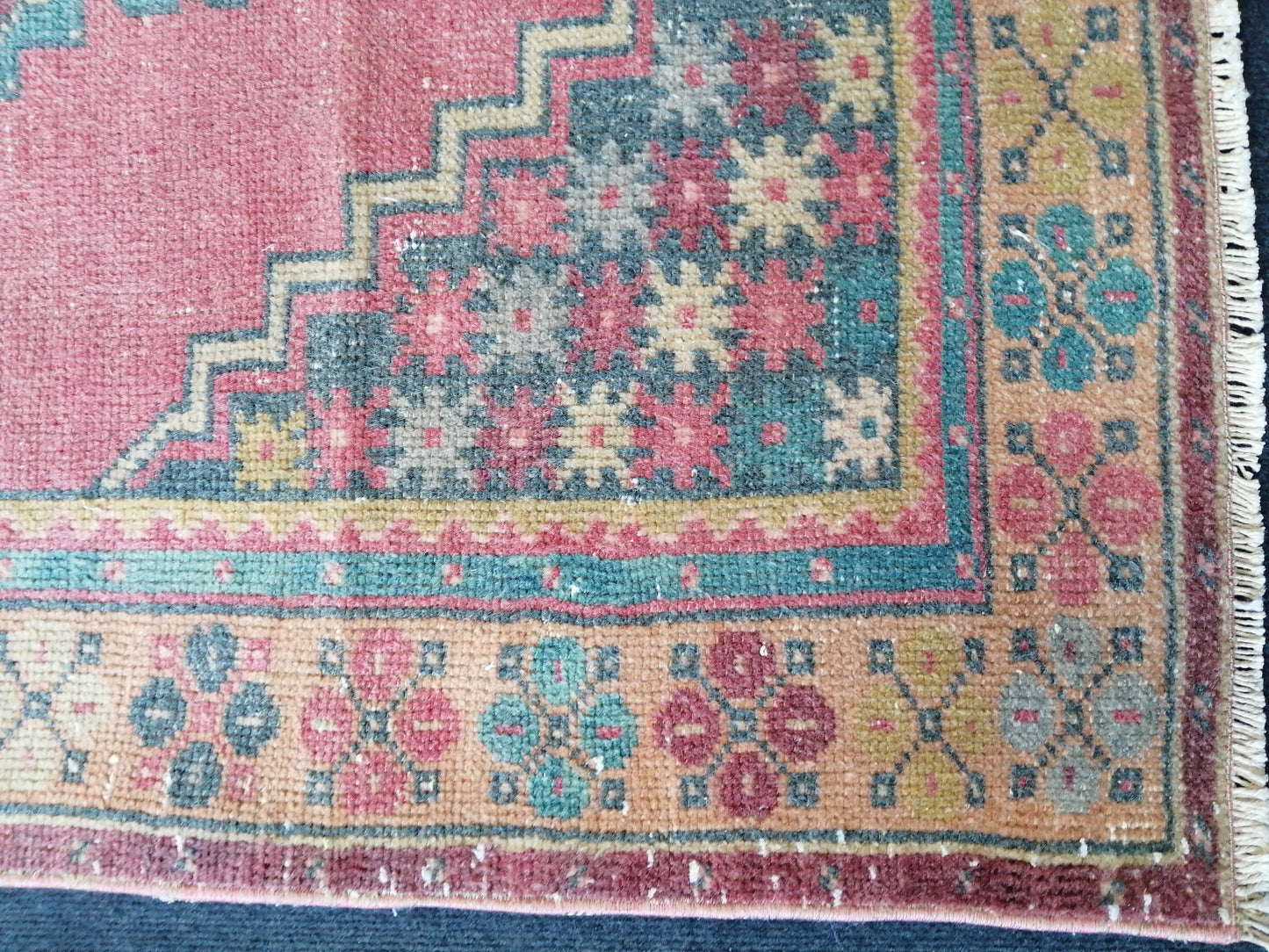 6.2 x 3.5 Rugs, Hand Made Rug, Oushak Rug, Rustic Rug, Boho Rug, Oriental Rug Runner, Turkish Rug, Farmhouse Rug, Vintage Rug, Wool rug