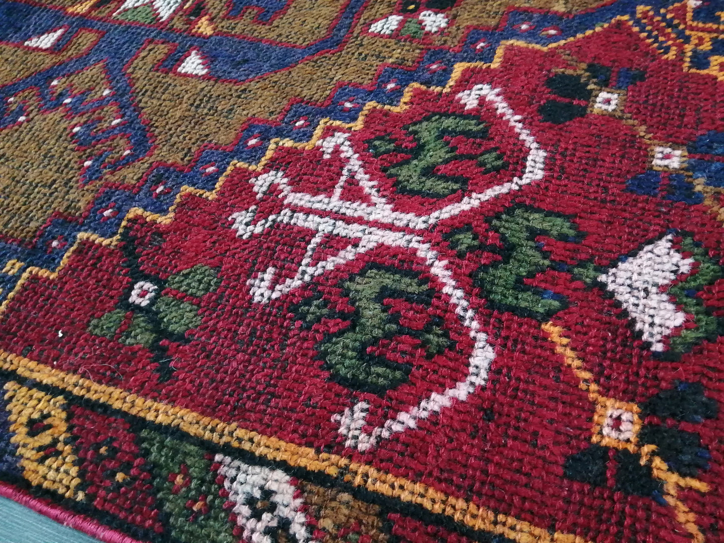 10.9 x 3.3 Oushak Runner Rug Turkish Runner Rug Vintage Runner Rug  Hallway Runner Rug Kitchen Runner Rug Wool Runner Rug Wool Oushak Rug