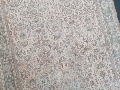 6 x 9.7 feet Large turkish rug, vintage rug, oushak rug, wool vintage rug anatolian rug,unique handmade rug