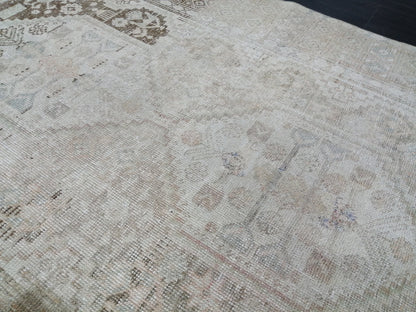 4x7 Muted Rugs, Hand Made Rug, Neutral Oushak Rug, Rustic Rug, Neutral Rug, Turkish Rug, Farmhouse Rug, Vintage Rug