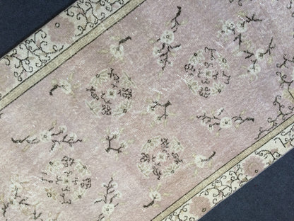 OUSHAK RUG TURKISH Oushak Rug Vintage Rug Vintage Runner Rug Wool Oushak Rug Hand Made Rugs Vintage Turkish Rug