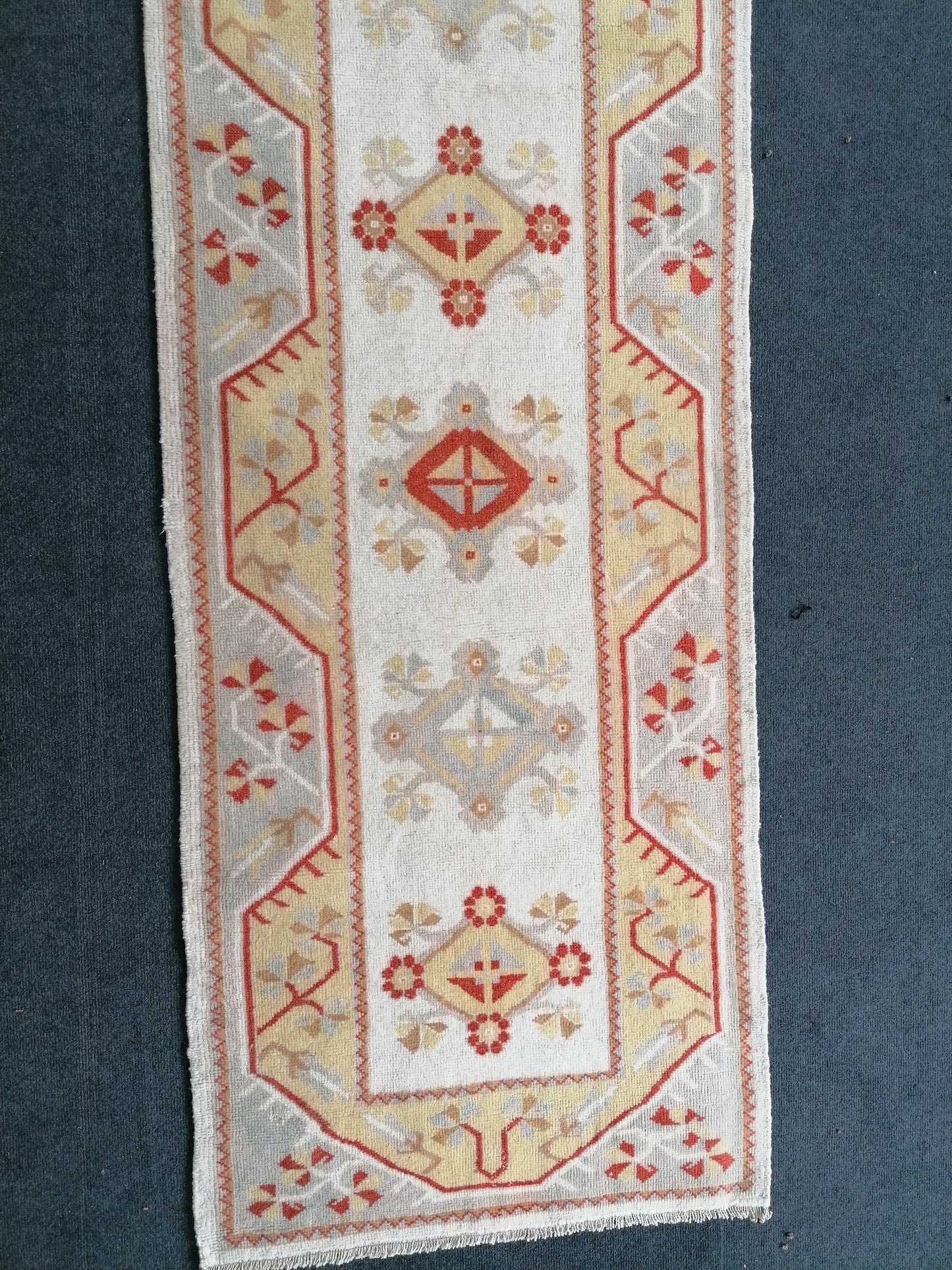 Turkish runner rug, 11'x2'8 runner rug, vintage turkish runer rug, rug, oushak vintage rug, kitchen runner rug,hallway runner rug