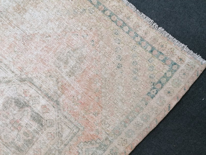 Turkish rug, vintage turkish rug,oushak vintage rug,vintage rug,kitchen rug, vintage anatolian rug,unique hand made bohemian 6'5x4'2