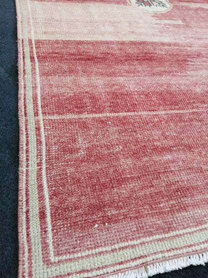 Rugs, Oushak Rug, 3.8 x 7.5 Turkish Rugs,Bohemian Rug, Rug Runner, Turkish Rug , Farmhouse Rug, Vintage Rug, Minimalist Rug, Hand Made Rug