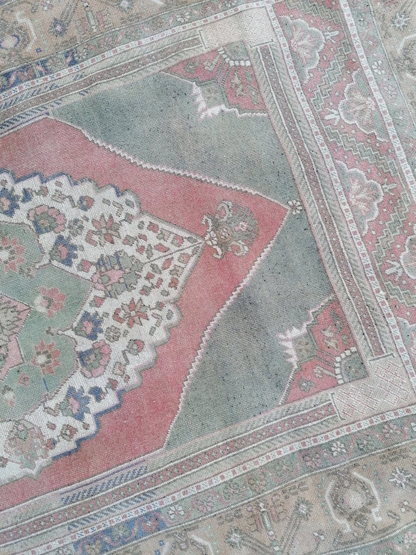 Oushak turkish rug 8'4x5 turkish rug,oushak rug,vintage rug,kitchen rug,vintage oushak rug, vintage anatolian unique hand made bohemian rug