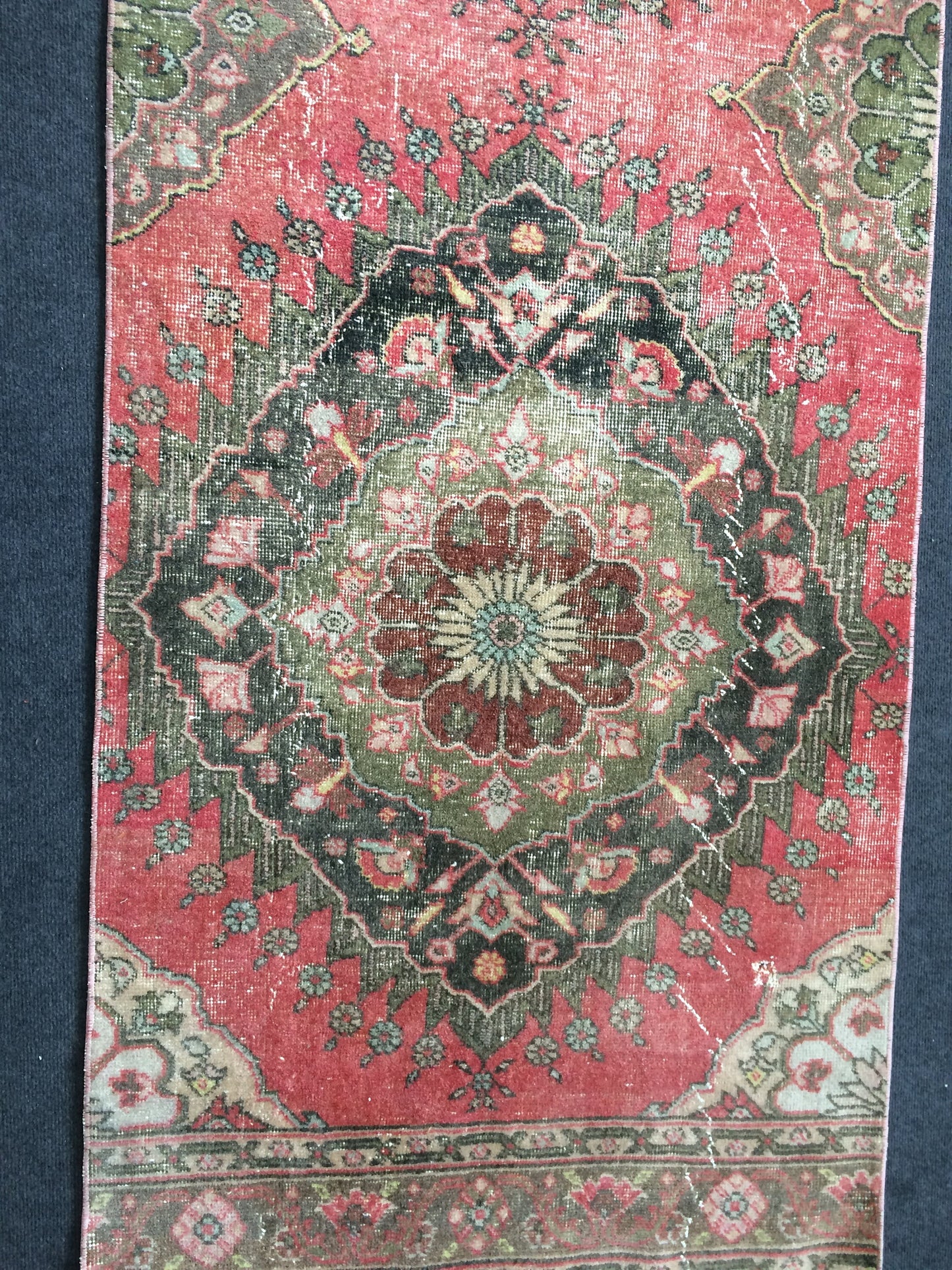 12 x 3  Oushak Runner Rug Turkish Runner Rug Vintage Runner Rug Hallway Runner Rug Kitchen Runner Rug Wool Runner Rug Wool Oushak Rugs