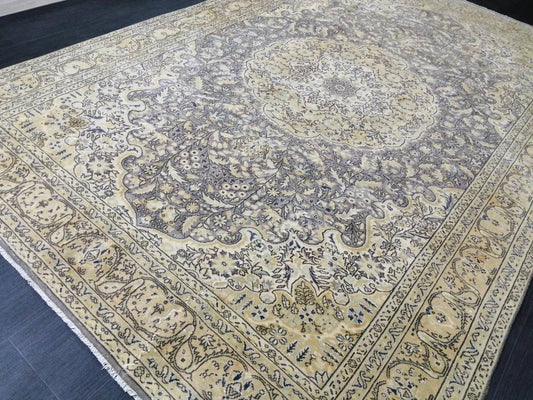 9.9 x 6.5 Large  OUSHAK RUG TURKISH Oushak Rug Vintage Oushak quality Rug Vintage Runner Rug Wool Oushak Rug Hand Made Rugs Vintage  Rug