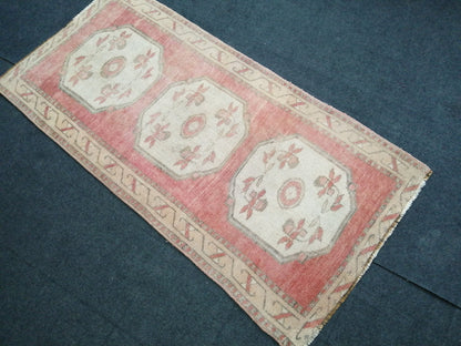6x3 Oushak Runner Rug Turkish Runner Rug Vintage Runner Rug Hallway Runner Rug Kitchen Runner Rug Wool 3x6 Rug Wool Oushak Rug