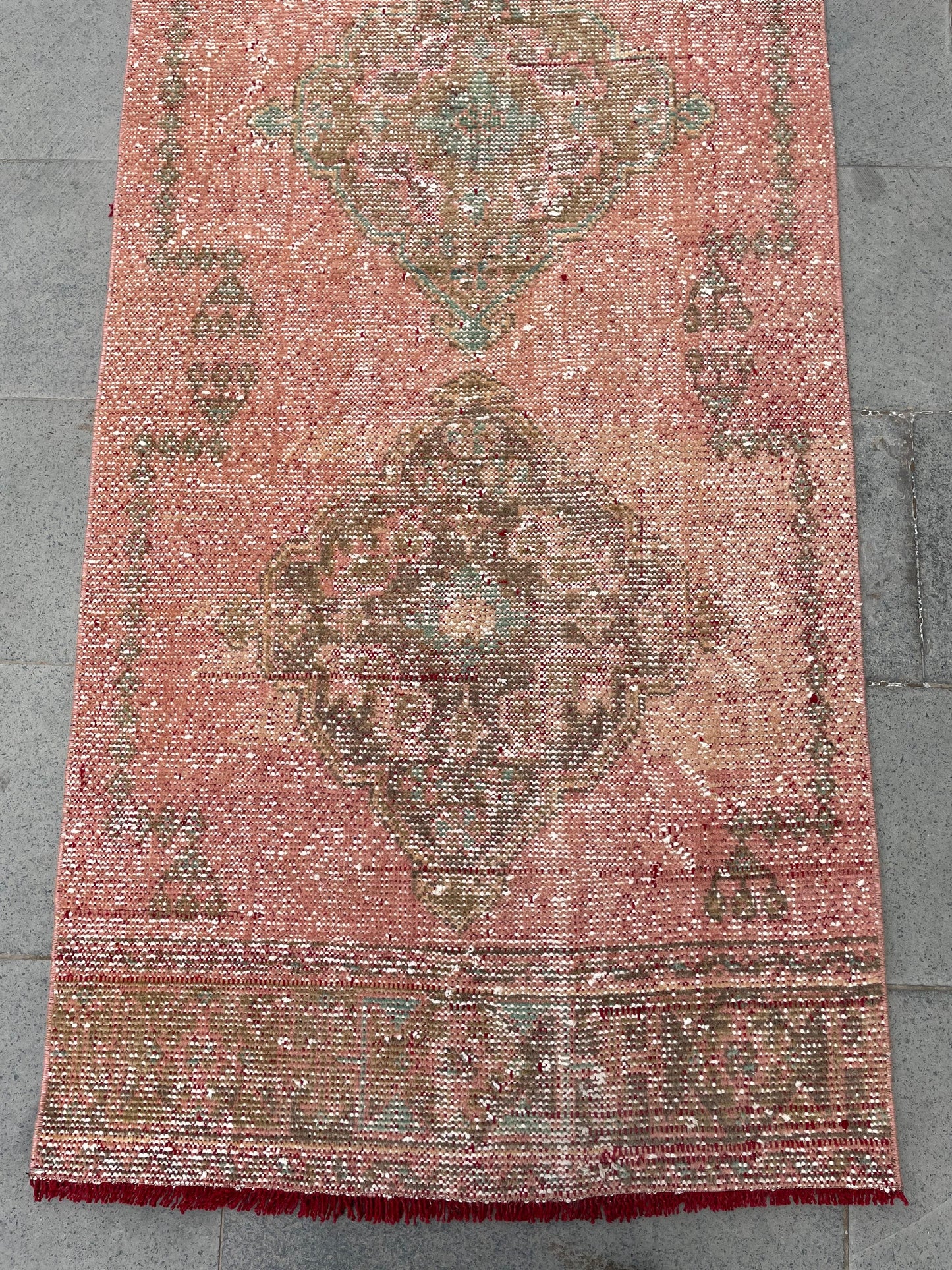 Distressed Vintage Runner Extra Long Turkish Runner 2.7 x 19.7  Stair Runner Rug Vintage Runner XL Oriental Runner Staircase Handmade Runner