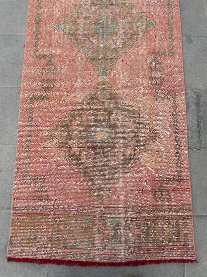 Distressed Vintage Runner Extra Long Turkish Runner 2.7 x 19.7  Stair Runner Rug Vintage Runner XL Oriental Runner Staircase Handmade Runner