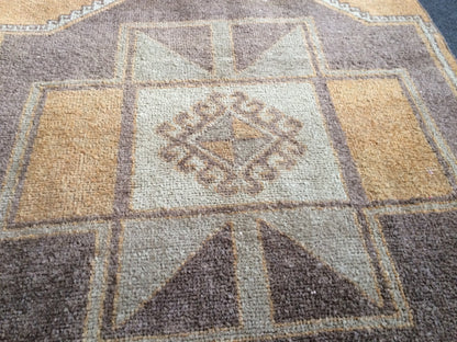 Vintage Runner Rug, Turkish Runner Rug. Vintage 3 x 13 Runner Rug, Hallway Runner Rug, Wholesale Runner Rug, Hand Knotted Runner Rug.