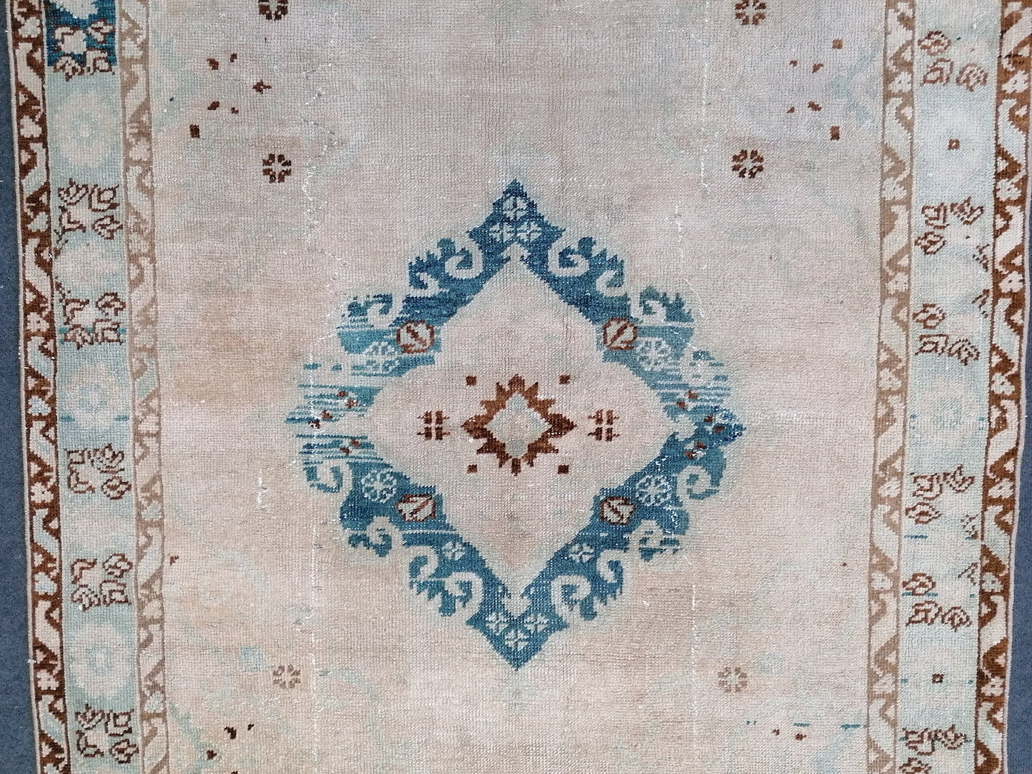 13'3x4'3 vintage runner rug,kitchen runner rug,hallway runner