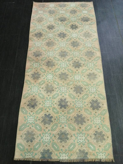 Vintage Turkish Runner Rug 2.6 x 6.2 Runner Rug Vintage Runner Rug Hallway Runner Rug Persian Kitchen Runner Rug Wool Oriental Runner Rug