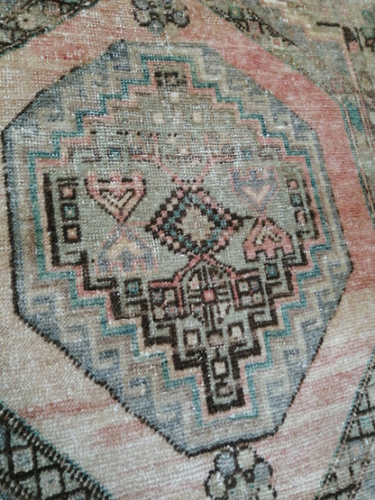 OUSHAK RUG TURKISH Oushak Rug Vintage Oushak Runner Rug Vintage Runner Rug Wool Oushak Rug Hand Made Rugs Vintage Turkish Rug