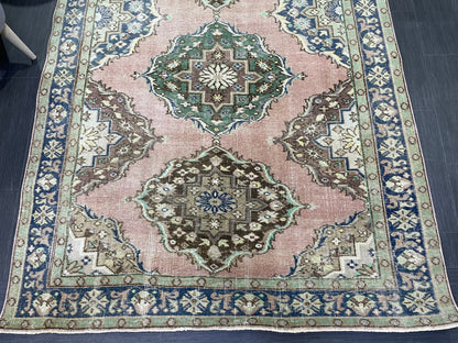 Vintage Runner Rug, Hand Knotted Runner 5 x 11.4 Rug, Turkish Runner Rug, Vintage Runner Rug, Hallway Runner Rug,Quality Kitchen Runner