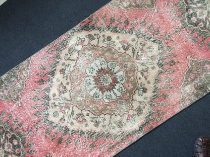 12 x 3 Oushak Runner Rug Turkish Runner Rug Vintage Runner Rug Hallway Runner Rug Kitchen Runner Rug Wool Runner Rug Persian Runner