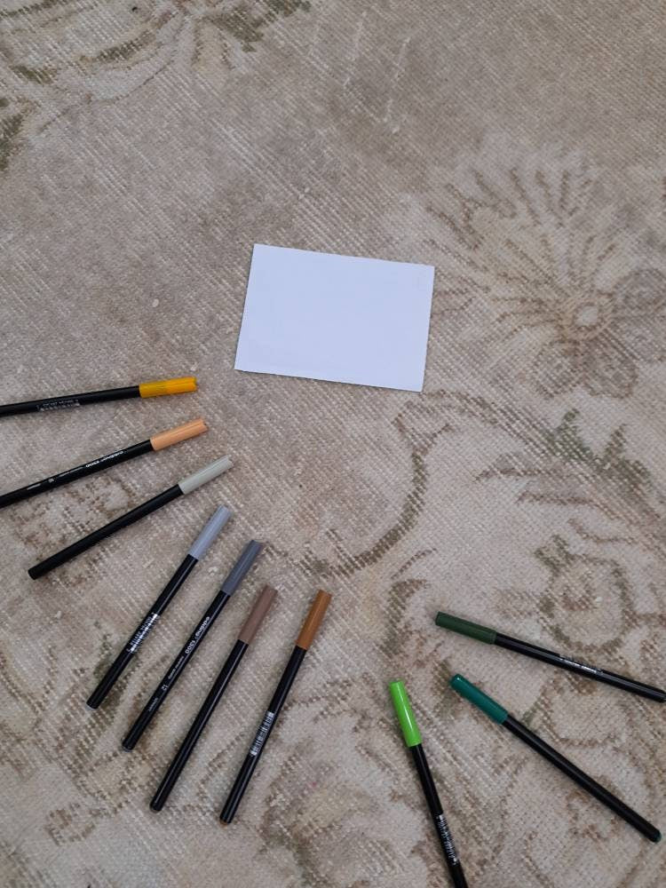 Muted Turkish muted Vintage Antique Rug Vintage Wool Muted Oriental Rug 6.3 x 9.8 Hand Made Rug Hand Knotted  Rug Neutral Wool on wool rug