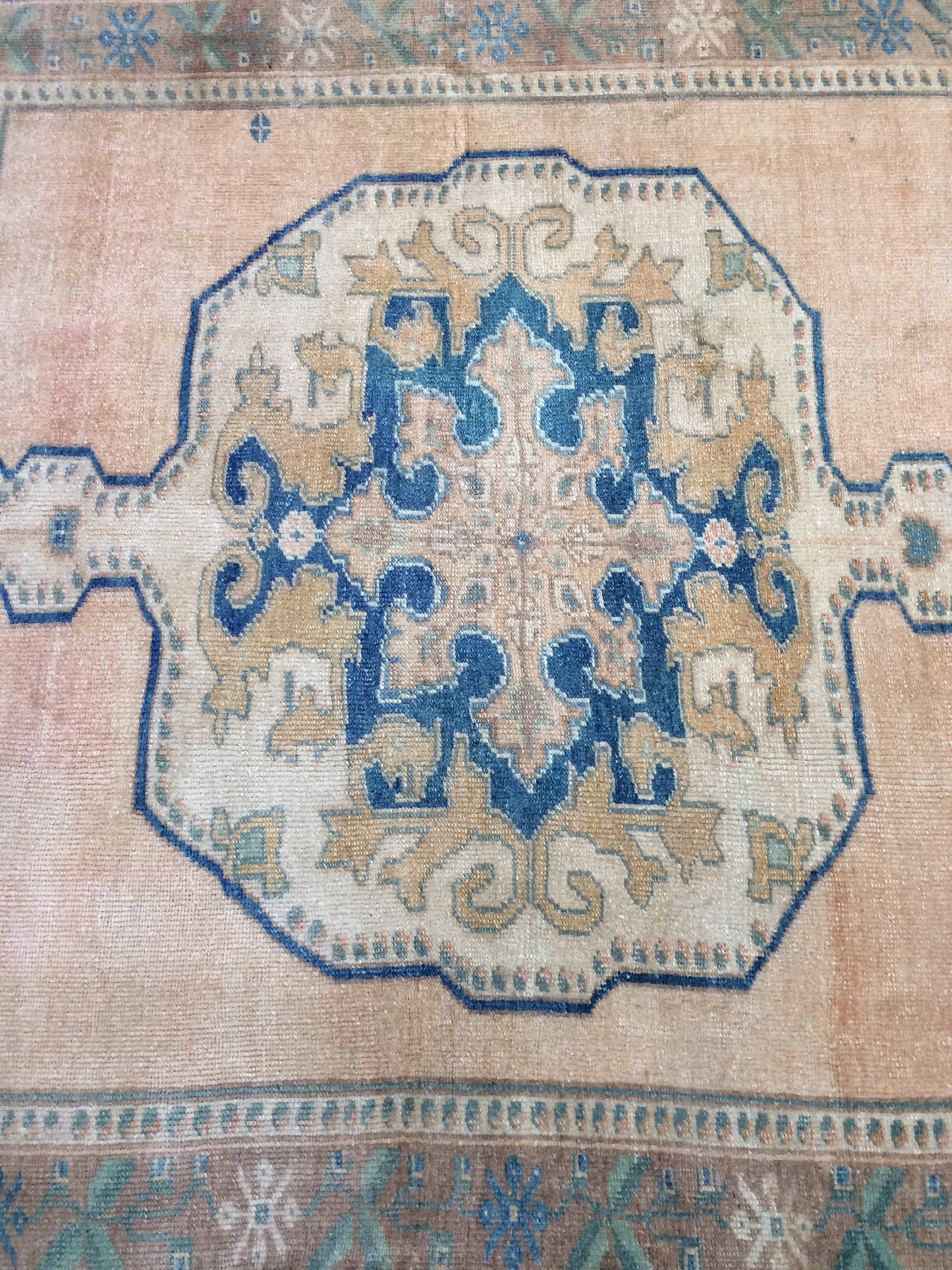 OUSHAK RUG TURKISH Oushak Rug Vintage Rug Turkish Rugs Wool Oushak Rug Hand Made Rugs Vintage Turkish Rug