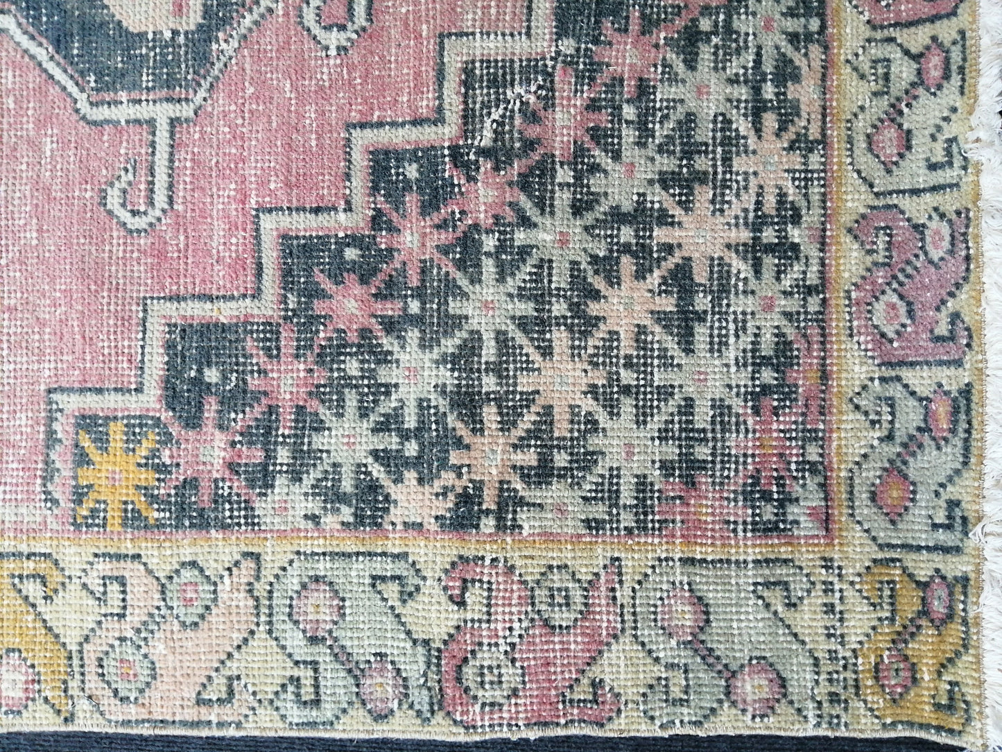 8.3 x 4 Turkish Rug, Oushak Rug, Oushak Rugs, Wool Oushak Rug, Oushak Runner Rugs, Runner Rug, Vintage Rug, Hand Made Rug