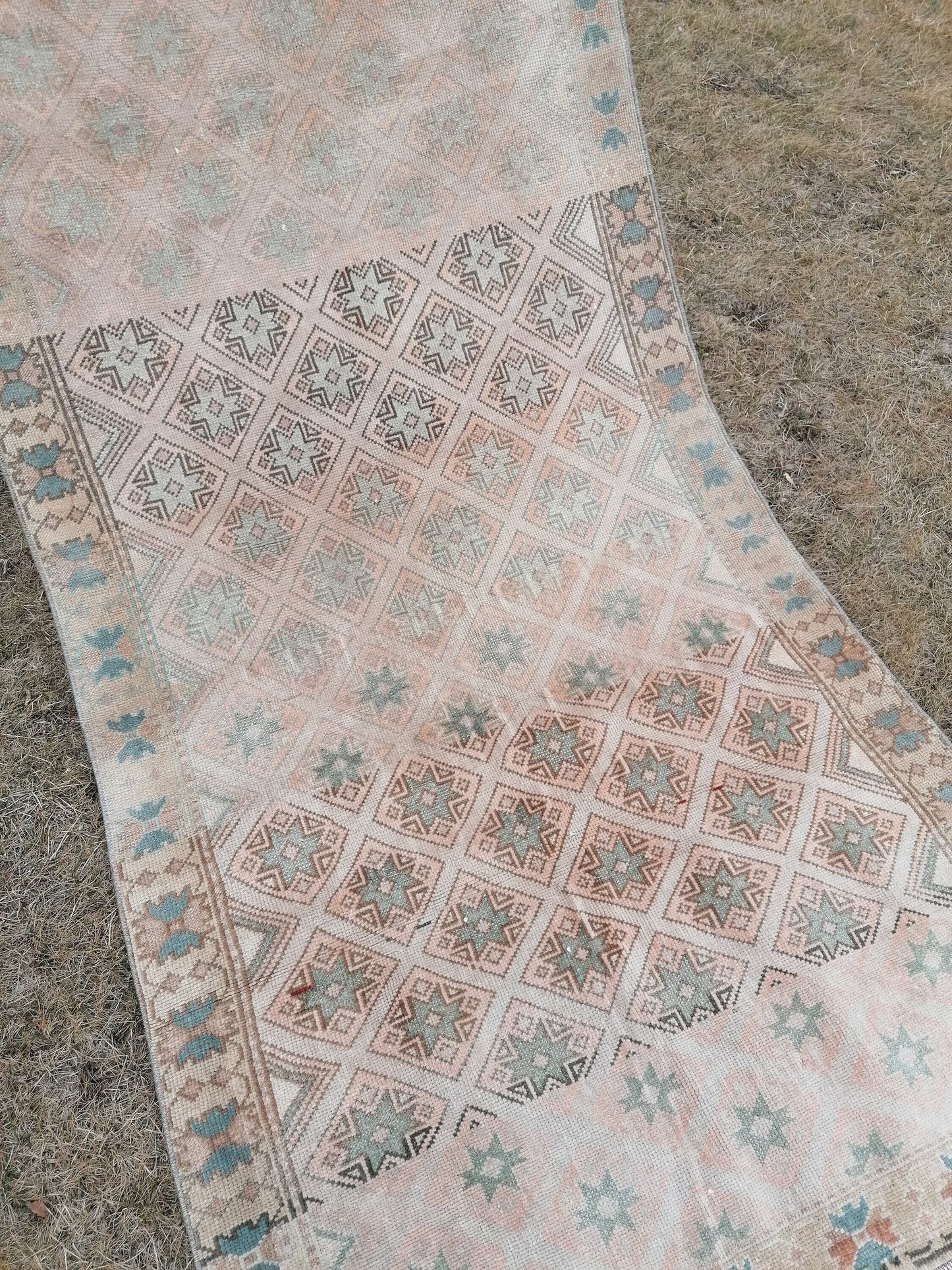 3.6 x 6.10 ft Vıntage rug, turkısh rug, wool handmade rug