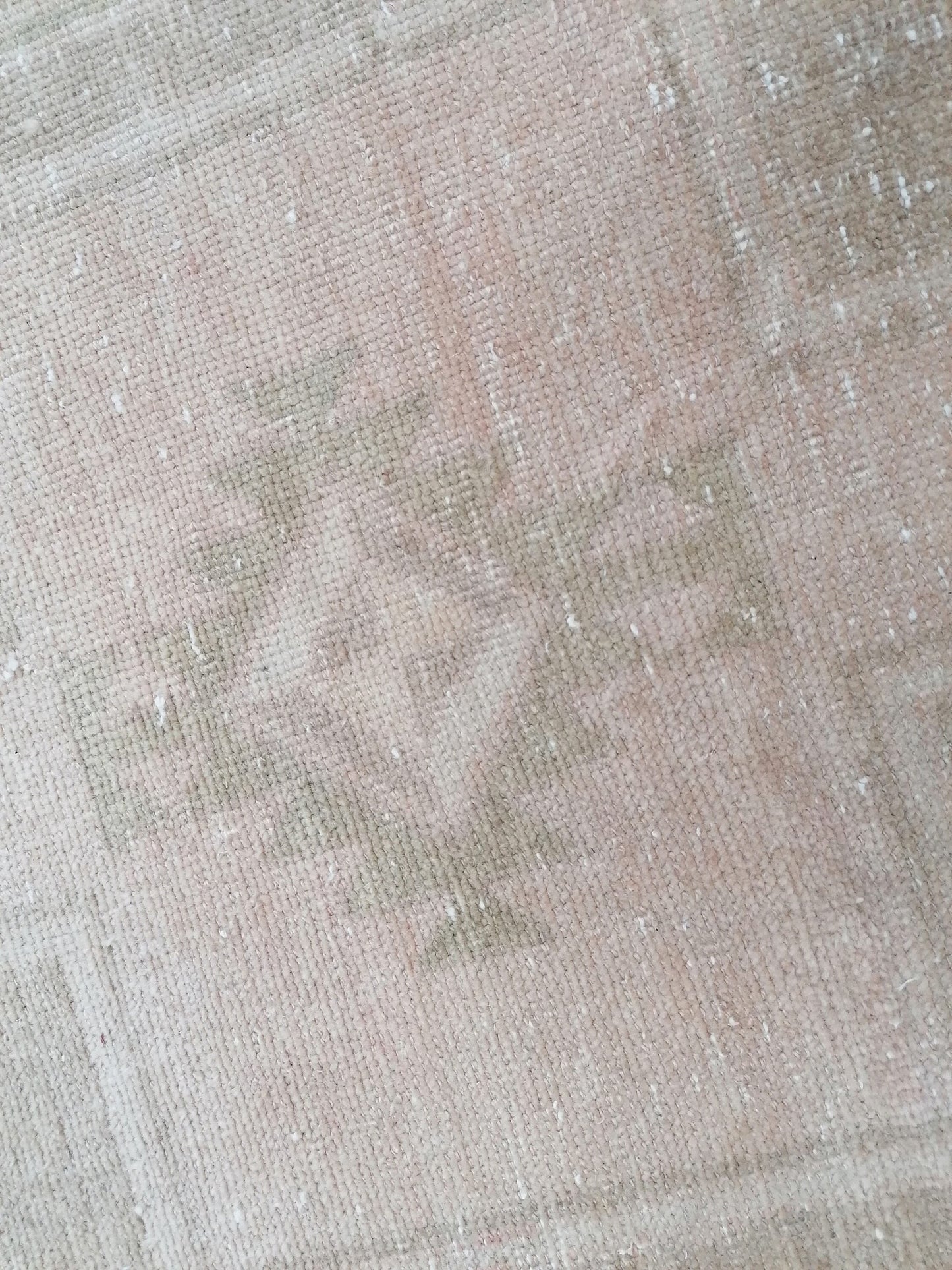 Fade oushak runner rug, 11'8x2'8 muted vintage runner rug, turkish runner rug, hallway runner rug, kitchen runner rug, pastel hand made rug